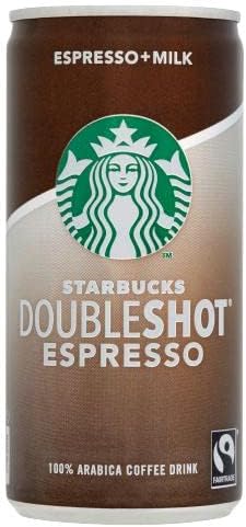 Starbucks Doubleshot Espresso Coffee Drink 12x 200ml