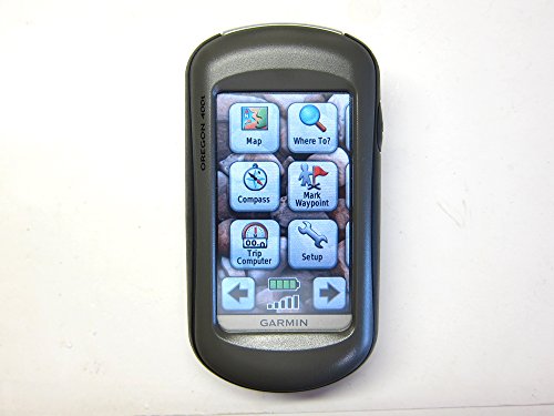 Garmin Oregon 400T 3-Inch Touchscreen Handheld GPS Unit with Preloaded Topographic Maps