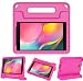 BMOUO Kids Case for Samsung Galaxy Tab A 8.0 2019 SM-T290/T295, Galaxy Tab A 8.0 Case 2019, Shockproof Light Weight Protective Handle Stand Case for Galaxy Tab A 8.0 Inch 2019 Without S Pen- Rose