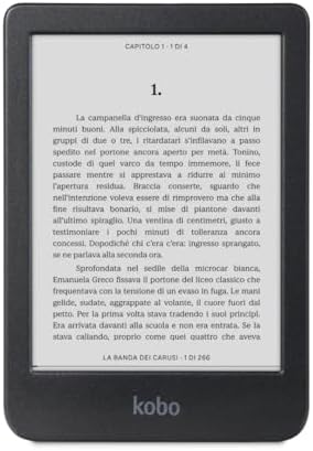 Kobo Clara BW | eReader | Display antiriflesso HD in bianco e ner...