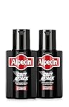 Alpecin Grey Attack Shampoo Colorante Uomo 2x200ml | Colore Capelli Grigi Naturale | Rinforzante Capelli Uomo | Shampoo per Uomini Contro la Caduta Ereditaria