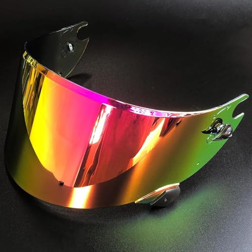 Visera de Casco para Shark Race-R Speed-R,Visera de Lente de Casco, Lente para Cascos de Moto Anti-UV,E
