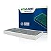 ECOGARD XC26075C Premium Cabin Air Filter with Activated Carbon Odor Eliminator Fits Mercedes-Benz SLK350 2005-2016, SLK280 2006-2008, SLK250 2012-2015, SLK300 2009-2016, SLC300 2017-2019