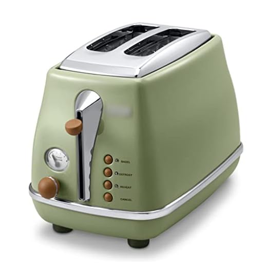 Máquinas de Fazer Pão Torradeira Retrô Aço Inoxidável 2 Peças, Slot Extra Largo, Máquina Automática Café Da Manhã Para Pão, Muffins, Bagels 5 Modos De Operação ( Color : Green , Size : 320*185*230mm )