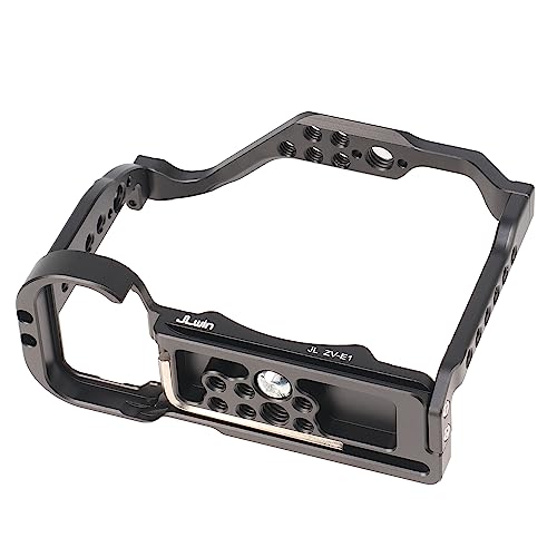Image of Fotga Camera Cage Stabilizer with Top Handle for Sony ZV-E1 Mirrorless DSLR Camera Video Filmmaking,Compatible Arca Swiss Clamp