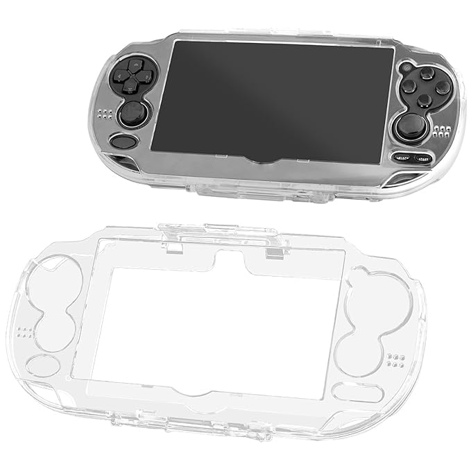 Image of PS Vita 1000 Clear Crystal Hard Protective Shell Case Transparent Cover