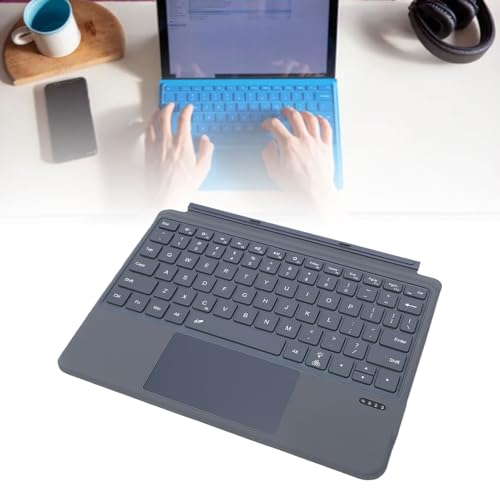Teclado Bluetooth Jectse con retroiluminación multicolor y touchpad integrado para Go 4 3 2 6