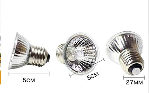 AquaNature UVA+UVB 3.0 Reptile lamp Set with Clip-on Bulb Lamp Holder Turtle Basking UV Heating Lamp Kit Tortoises Light Lizards Lighting 2