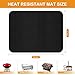 SKABLIX 24×31 inches Under Grill Mats for Outdoor Grill, Tabletop Heat Resistant Fire Pit Mats for Countertop and Patio Protection-Fireproof & Waterproof & Oil Proof