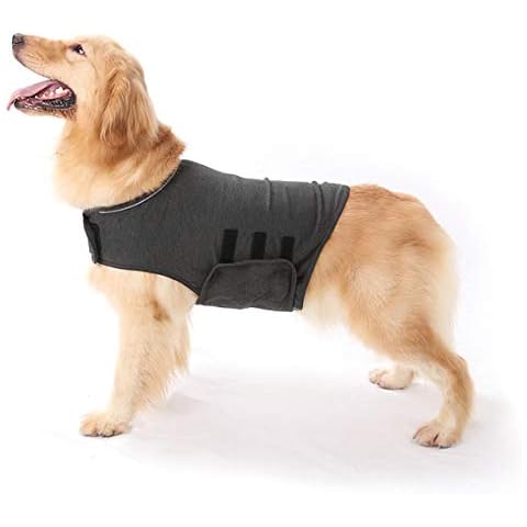 HelloCreate Calming Jacket for Dogs, Dog Anxiety Jacket Calming Coat Thunder Dog Wrap for Anxiety Stress Relief Cover