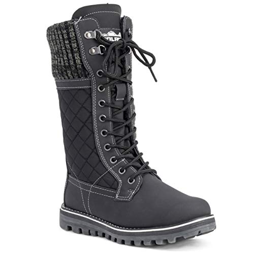 Polar Womens Winter Thermal Snow Outdoor Warm Mid Calf Waterproof Durable Boot thumb #1