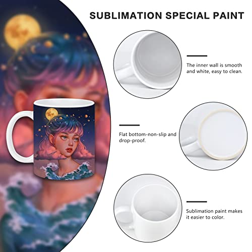 MAIKESUB 6Pcs 11oz Sublimation Blank Ceramic Coffee Mugs by MAIKESUB - Image 4