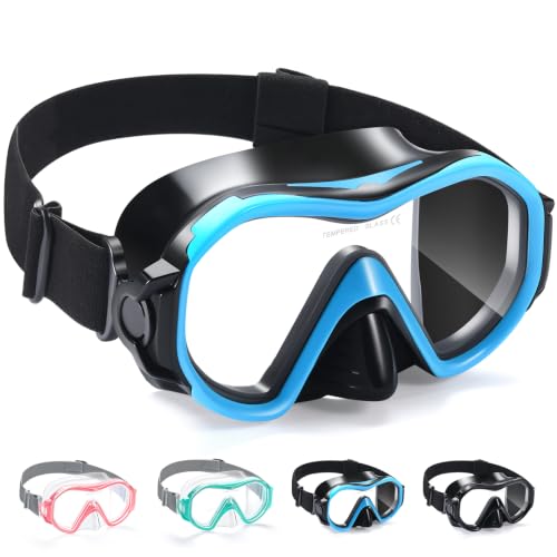 Masque de plongée avec protection nasale Supertrip pour nager sans eau dans le nez
