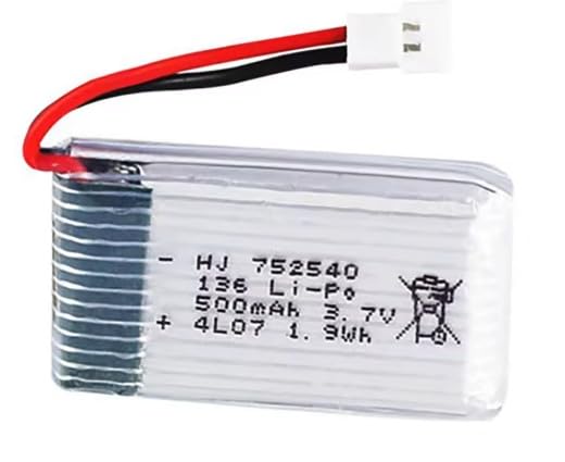 Foto 2 de 2 de YUNIQUE GREEN-CLEAN-POWER - Juego de 4 Baterías LiPo 3.7V 500mAh Recargables