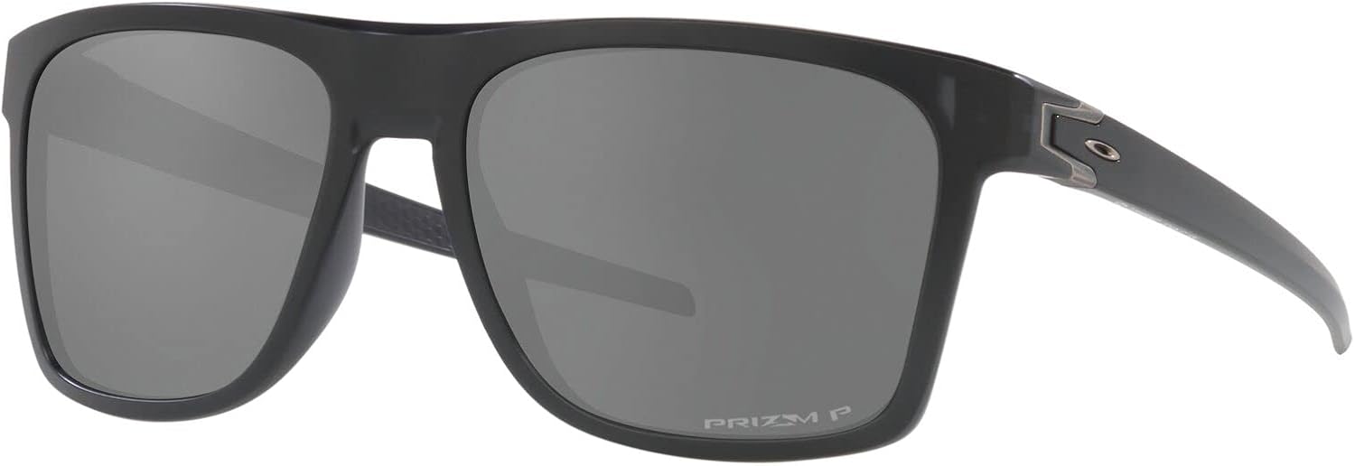 Oakley Sunglasses for Men - OO9100 Leffingwell Rectangular Sunglasses PRIZM Lenses