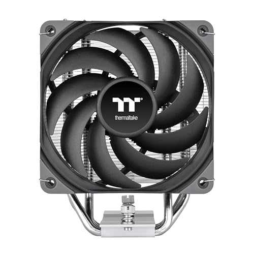 Image of Thermaltake UX500 CPU Cooler; 5xO6mm Copper Heatpipes; 120mm PWM Fan; 700~1800 RPM; Intel /AMD Compatible; Single Tower; 260W TDP; Black; CL-P150-AL12BL-A