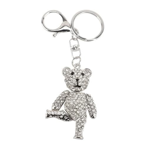 Porte-clés cristal artificiel pendentif pour sac à dos portefeuille et accessoires femme