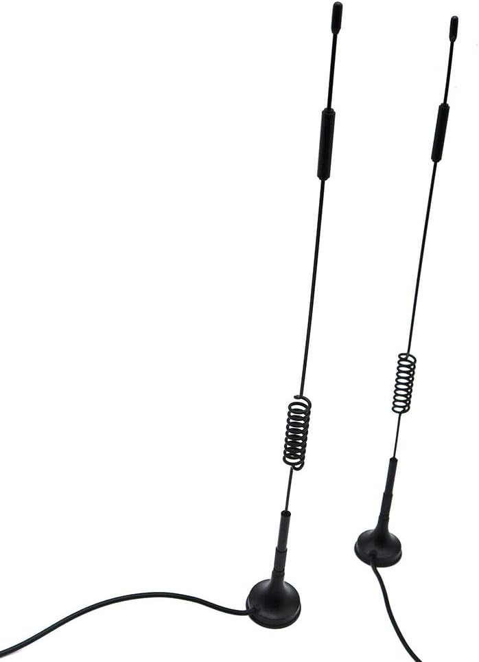 Fasizi 2Pcs 433 MHz Unity Gain Omni, 12 Inches Antenna with Magnetic Base and Male SMA Connector Impedance 50 Ohms - 12DBI - Image 4
