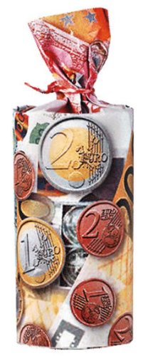 Unbekannt 10 Tischbomben ,,Geldsack Tischfeuerwerk Silvester im hochwertigen Display