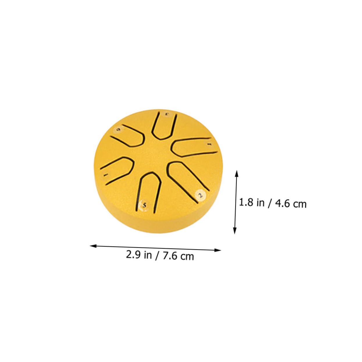 Toddmomy Portable Kalimba Drum Set 8 Key Metal Tongue Drum for Beginners Shoulder Strap for Yoga and Music Therapy