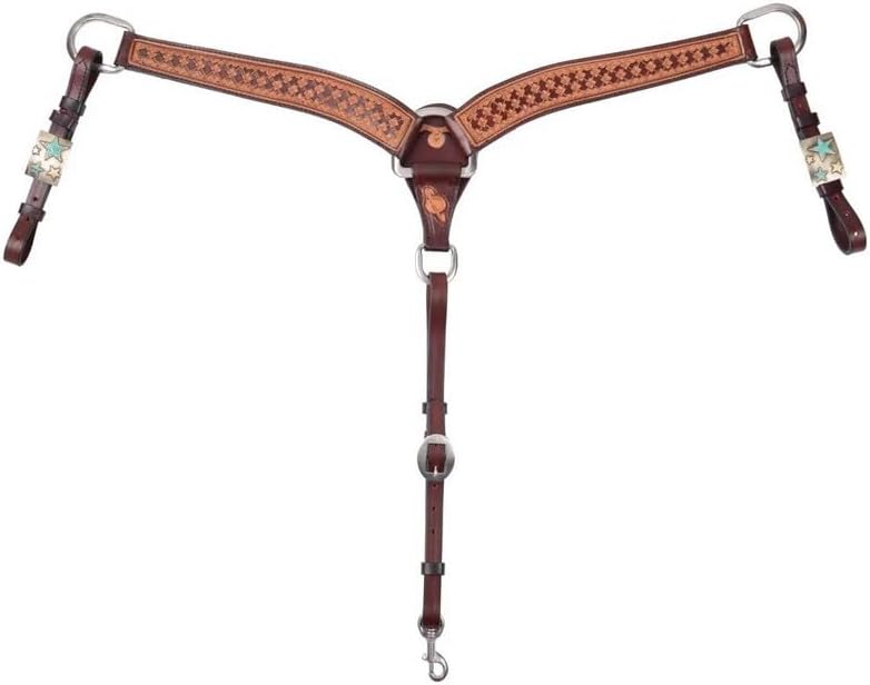 Circle Y Saturn Rising Breast Collar Vintage Horse