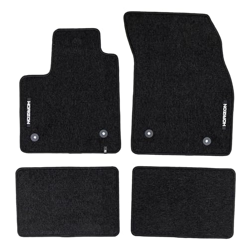 FROGUM Horizon Tapis Auto Velour Moquette pour Ford Focus IV Depuis 2018| Inodores | avec Fixations | Pratiques et élégants