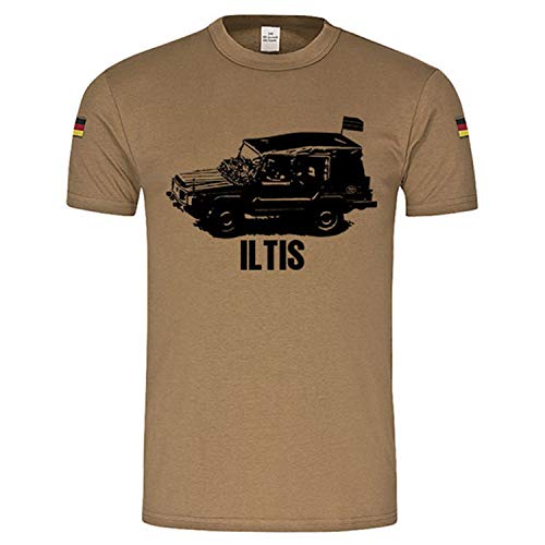 T-shirt Iltis type 183 voiture tout-terrain militaire Bundeswehr diesel essence vieux véhicule L