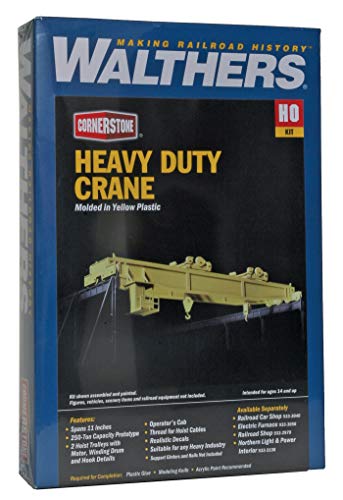 Walthers Cornerstone Heavy-Duty Overhead Crane 933-3150 HO Scale Model Railroad - Structure Kit