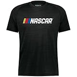 Holloway NASCAR Boys All-Pro Tee, Black Heather, Small
