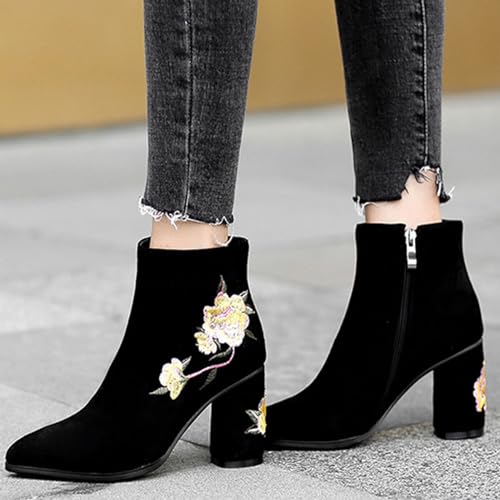 Bottes de mode confortables à talon stable pour éviter les douleurs en soirée