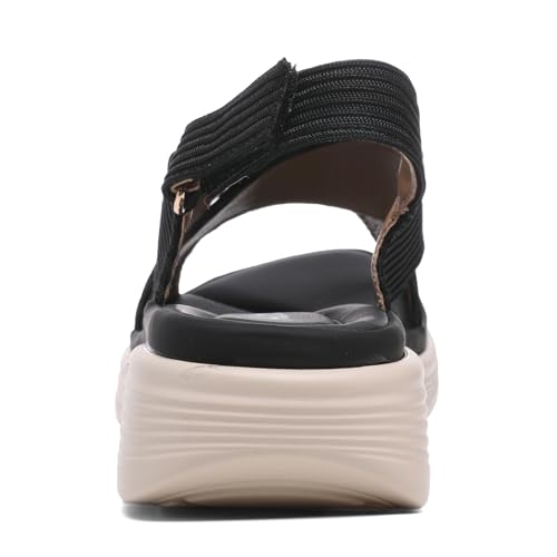 Altxic Women's Open Toe Crisscross Woven Comfy Casual Adjustable Buckle Strap Slingback Casual Walking Sport Sandals4