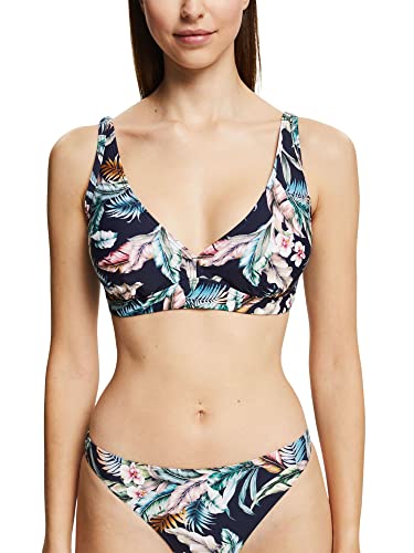 ESPRIT Damen Bikini Malibu Beach Rcs Pad.bra.bc, Navy, 42