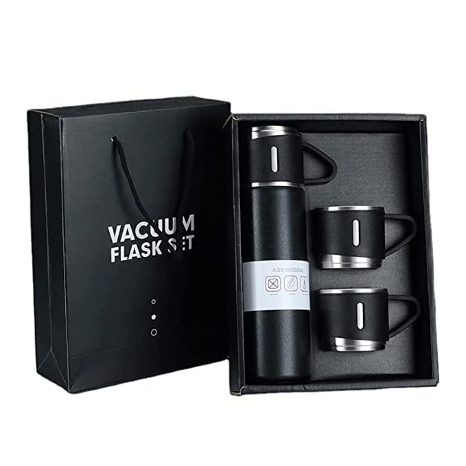 See full amazon price history chart for Brocli Stainless Steel Vacuum Flask Set with 3 Steel Cups Combo for Coffee Hot Drink and Cold Water Flask Ideal Gifting Travel Friendly Latest Flask Bottle. 500ml Brocli Stainless Steel Vacuum Flask Set with 3 Steel Cups Combo for Coffee Hot Drink and Cold Water Flask Ideal Gifting Travel Friendly Latest Flask Bottle. 500ml (B09X5PH1M7) Amazon Price History, Amazon Price Tracker
