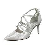 buffalo pumps silber glitzer 1-1-24440-24 Tamaris Damen 1-1-24440-24 Slipper, Silber (Silver 941), 39 EU