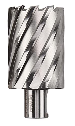 Cortador anular HSS DEWALT DWAC02028 de 1-3/4 x 2 pulgadas y encastre Weldon