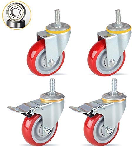 Chariot meubles roulettes 3 pouces de MU Castors pour réaménager facilement votre atelier ou garage