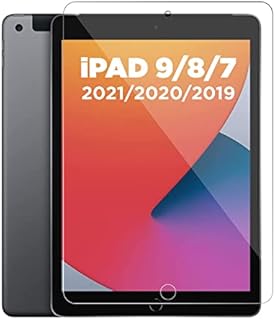 DN-Technology Screen Protector For iPad 9th / 8th / 7th Generation Screen Protector for iPad 10.2 2021/2020 / 2019 Tempered Glass Screen Guard For iPad 10.2 inch