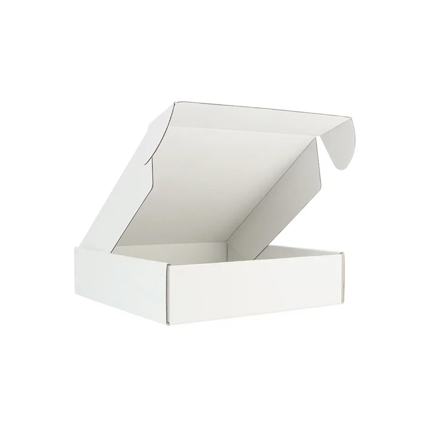 Scatola pieghevole spessa di carta ondulata a triplo strato da 10 pezzi cartone espressa confezionata a colori Regali abbigliamento Confezione cosmetici per San Valentino(Color7,20x20x6cm)