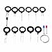 11pcs Car Terminal Removal Tool Kit Black Automotive Electrical Wire Connector Extractor Puller Release Pick Pin