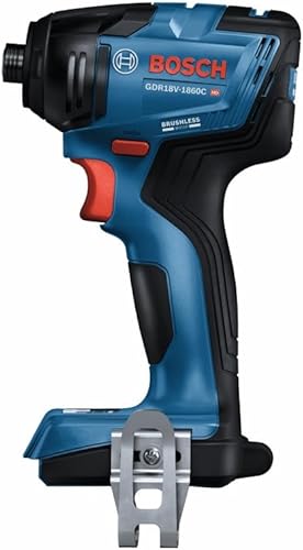 Miniatura 3 de BOSCH GDR18V-1860CN - Destornillador de impacto hexagonal sin escobillas de 1/4 de pulgada (herramienta desnuda)