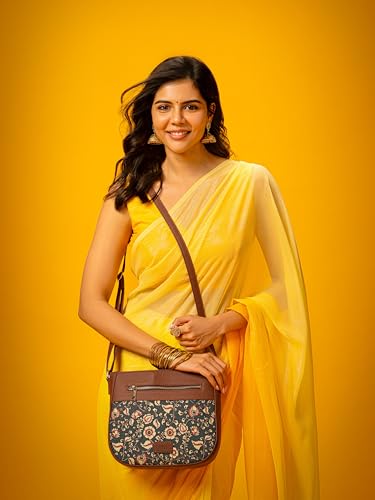Image of ZOUK Women's Vegan Handcrafted U Shaped Sling Bag