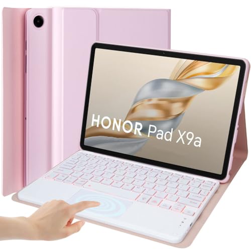 HEKUEUN for Honor Pad X9a / Pad X9 Pro 11.5C` 2025 ^ubgpL[{[hP[XA7FobNCg X}[g^b`pbh Bluetooth {L[{[hA}EXt^P[X,sN