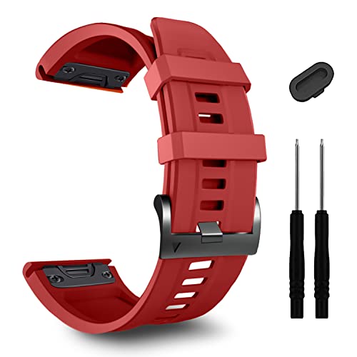 ZPJPPLX 26mm Garmin Fenix 8 AMOLED 51mm/8Pro/7X Pro/6X Pro/7X/6X/5X Plus/5X�o���h�ɑΉ��BDescent Mk2i MK3i 51mm/Enduro 3/2/quatix 8 epi
