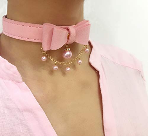 Intimate Lover Bell Choker Collar Necklace Lolita Bow Collar Cat Kitty Velvet Necklace  thumb #1
