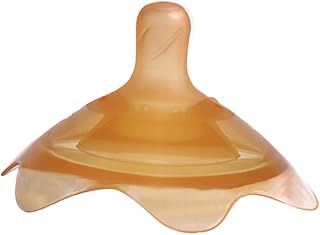 Gadpiparty Nipple Shield, Nipple Corrector with Storage Box Nipple Aspirator Nipple Pullers Suckers Breastfeeding Nipple Shield for Breastfeeding Mothers (Skin Color)