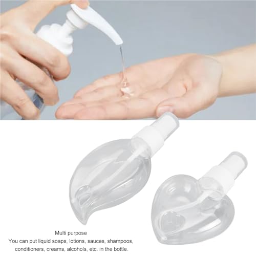 Travel Bottles for Toiletries 16 Pack Plastic Leakproof Portable Travel Empty Hand Sanitizer Bottles Mini Hand Sanitiser Travel Hand Sanitiser with Hanging Hole for Hand Sanitizer - Image 2