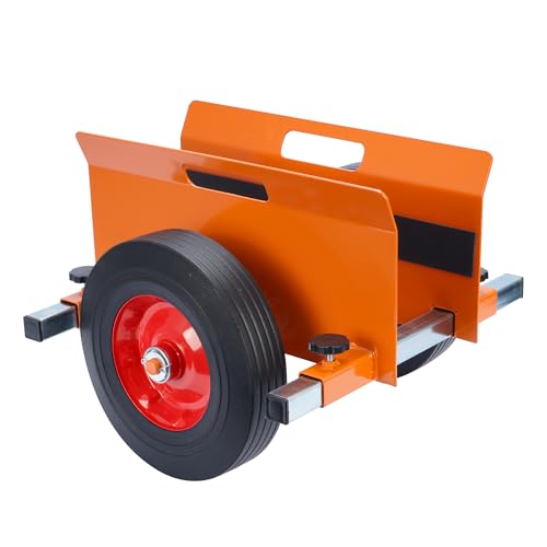 lesolar Heavy Duty Panel Dolly,1100LBS Weight Capacity,Adjustable Drywall Mover with 10 Solid Wheels for Panel Mover, Wood Mover, Drywall Mover and Door Dolly (B)