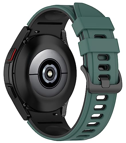 Kapa Dual Color Silicon Strap Compatible with Galaxy Watch 5 PRO/Watch 5 / Watch 4 / Watch 4 Classic