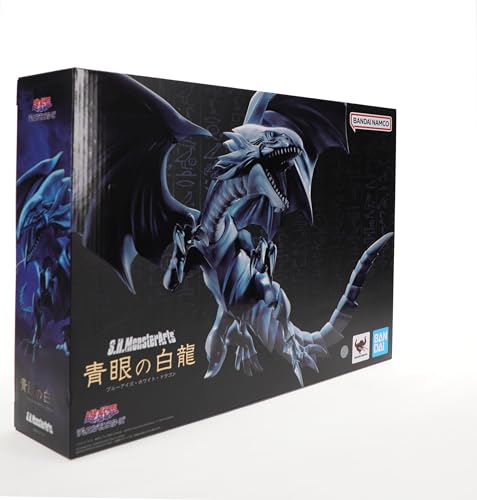 TAMASHII NATIONS - Yu-Gi-Oh! Duel Monsters - Blue-Eyes White Dragon, Bandai Spirits S.H.MonsterArts Action Figure - Image 4
