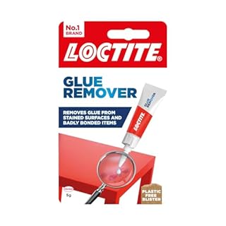 Loctite Glue Remover, Effective Adhesive Remover for Correcting Badly Bonded Items, Practical Sticker Remover for a Range of Surfaces, 1 x 5g